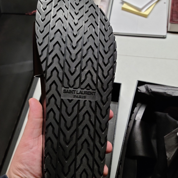 YSL Saint Laurent Jimmy Leather Sandal - Picture 7 of 10